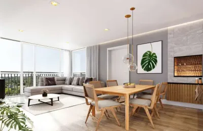 Apartamento 2 quartos sendo 2 suítes para venda no bairro carniel em gramado