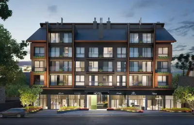 Apartamento 2 quartos sendo 2 suítes para venda no bairro centro em gramado