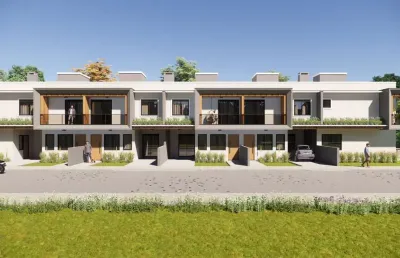 Sobrado duplex 2 quartos sendo 2 suítes para venda no bairro igra sul em torres