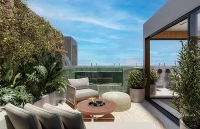 Apartamento garden 2 quartos sendo 1 suíte para venda no bairro prainha em torres