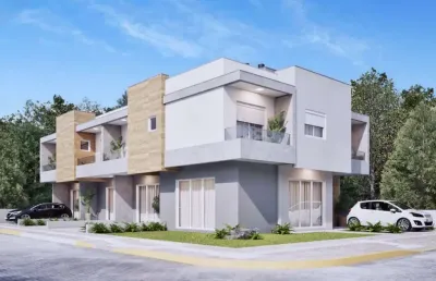 Sobrado duplex 2 quartos sendo 2 suítes para venda no bairro morada das palmeiras em torres
