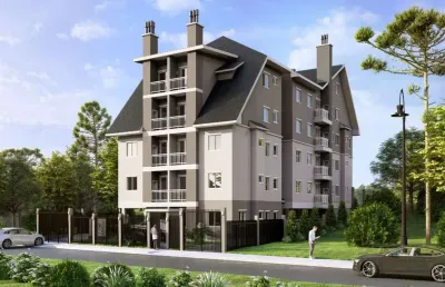 Apartamento 3 quartos para venda no bairro carazal em gramado