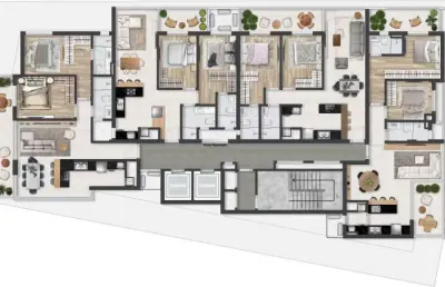 Apartamento 3 quartos sendo 2 suítes para venda no bairro planalto em bento gonçalves