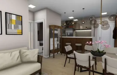 Apartamento 1 quarto para venda no bairro centro  em canela