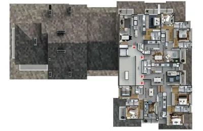 Apartamento 2 quartos sendo 2 suítes para venda no bairro dutra em gramado