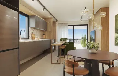 Apartamento 2 quartos para venda no bairro progresso  em bento gonçalves