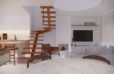 Sobrado duplex 2 quartos sendo 1 suíte para venda no bairro praia azul em passo de torres