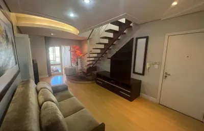 Apartamento cobertura 2 quartos sendo 2 suítes para venda no bairro centro em garibaldi