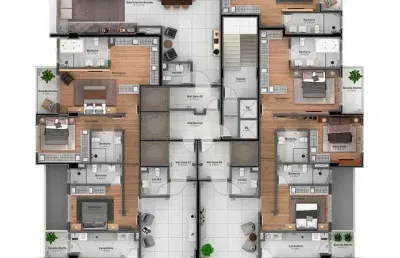 Apartamento 3 quartos sendo 3 suítes para venda no bairro são bento  em bento gonçalves