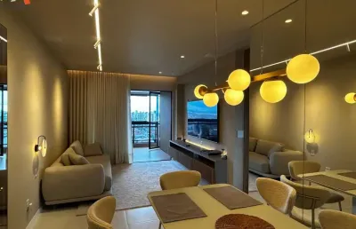 -cop 30 - apartamento com 2 suítes no edifício infinity residence! -área privativa de 125m² - 25° andar. -02 vagas de garagem.