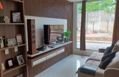 -cop 30 - casa de 2 pavimentos com 3 quartos sendo 2 suítes no condomínio lion ville! -área privativa de 260m². -04 vagas de garagem.