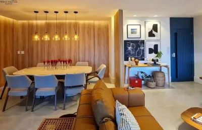 -cop 30 - apartamento com 4 suítes no edifício torre de saverne! -área privativa de 207m² - 14° andar. -03 vagas de gagarem.