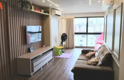 -cop 30 - apartamento com 3 suítes no edifício torre santoro! -área privativa de 123m² - 16° andar. -02 vagas de garagem. -nascente.