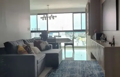 -cop 30 - apartamento com 3 suítes no edifício torre santoro! -área privativa de 123m² - 17° andar. -02 vagas de garagem. -nascente.