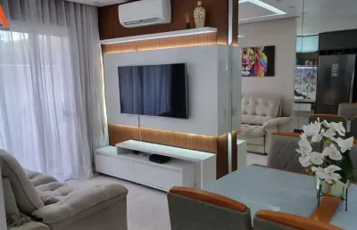 -cop 30 - apartamento com 2 quartos sendo 1 suíte no residencial verano club! -área privativa de 74m² - 1° andar. -01 vaga de garagem. -nascente.