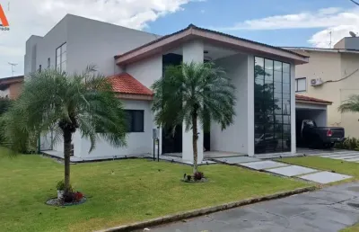 -cop 30 - casa com 4 suítes no condomínio greenville 2! -área privativa de 304m². -04 vagas de garagem. -nascente.