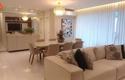 -cop 30 - apartamento com 4 suítes no edifício torre de saverne! -área privativa de 210m² - 16° andar. -03 vagas de gagarem. -nascente.