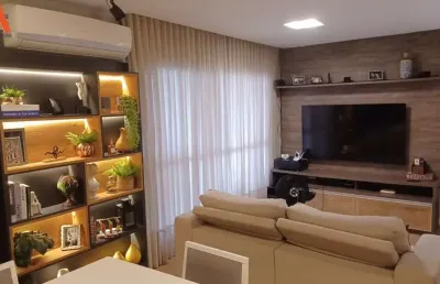 -cop 30 - apartamento com 3 suítes no edifício torre solazzo! -área privativa de 118m². -02 vagas de garagem. -nascente.