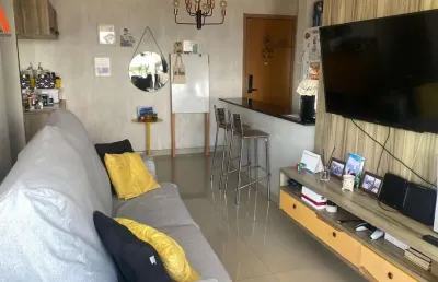 -cop 30 - apartamento com 2 quartos sendo 1 suíte no edifício torre parnaso! -área privativa de 69m² - 12° andar. -02 vagas de garagem. -nascente.