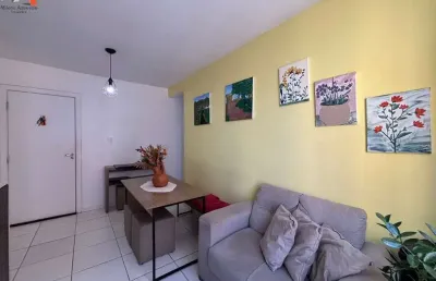 -cop 30 - apartamento com 2 quartos sendo 1 suíte no condominio ville solare! -área privativa de 52m² - 3 andar. -01 vaga de garagem.
