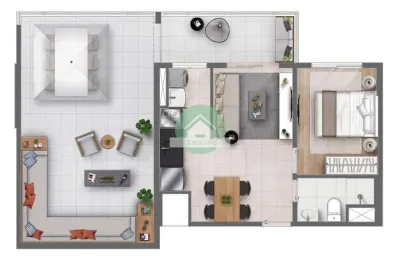 Cobertura com 1 quarto à venda na rua doutor quirino, 779, centro, campinas, 71 m2 por r$ 585.000
