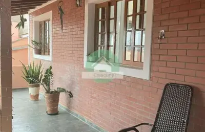 Casa com 3 quartos à venda na rua harley salvador bove, 0420, parque jambeiro, campinas, 120 m2 por r$ 550.000