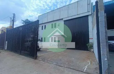 Barracão / galpão / depósito para alugar na rua sylvia da silva braga, 778, jardim santa mônica, campinas, 182 m2 por r$ 8.000