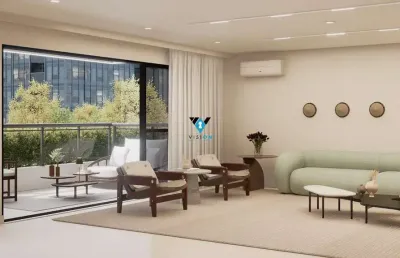 Apartamento com 4 quartos à venda na valdormiro silveira, --, boqueirão, santos por r$ 4.090.000