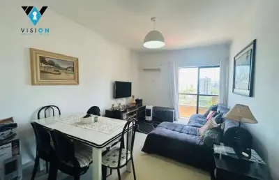 Apartamento com 1 quarto à venda na maria maximo, --, ponta da praia, santos por r$ 450.000