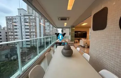 Apartamento com 4 quartos à venda na rua castro alves, --, embaré, santos por r$ 3.980.000