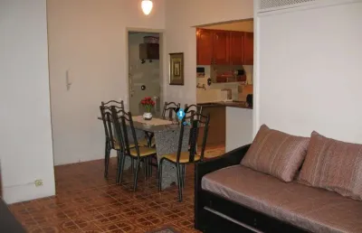 Apartamento com 1 quarto à venda na avenida presidente wilson, --, josé menino, santos por r$ 308.000