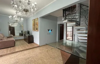 Cobertura com 3 quartos à venda na rua gonçalves ledo, --, campo grande, santos por r$ 2.500.000