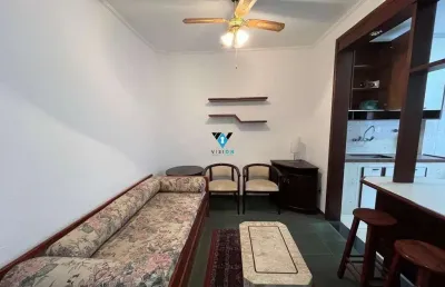 Apartamento com 1 quarto à venda na rua galeão carvalhal, --, gonzaga, santos por r$ 490.000