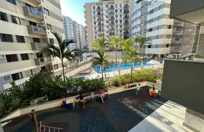 Apartamento com 2 quartos à venda na avenida geremário dantas, 1013, pechincha, rio de janeiro, 60 m2 por r$ 390.000