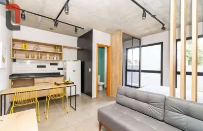 Studio com 1 quarto à venda, 25 m² por r$ 346.500 - centro - curitiba/pr