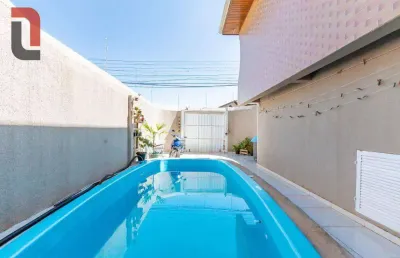 Casa com 3 dormitórios à venda, 220 m² por r$ 750.000,00 - parolin - curitiba/pr