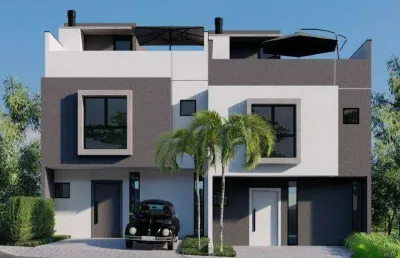Sobrado com 3 quartos à venda, 118 m² por r$ 595.000 - santa cândida - curitiba/pr