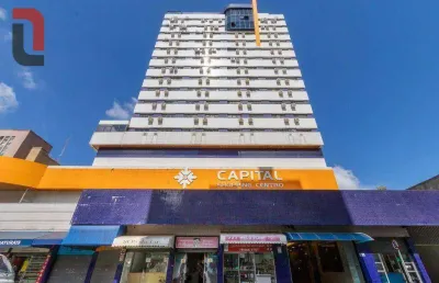 Loja para alugar, 18 m² por r$ 250/mês - centro - curitiba/pr
