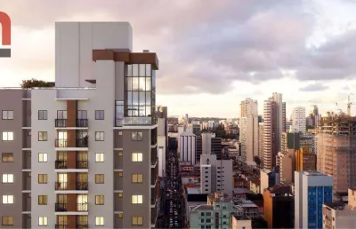 Apartamento com 1 dormitório à venda, 29 m² por r$ 376.399,64 - centro - curitiba/pr