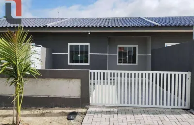 Casa com 2 quartos à venda, 49 m² por r$ 258.000 - coroados - guaratuba/pr
