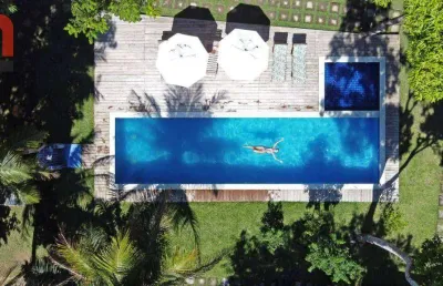 Pousada com 8 suítes à venda, 700 m² por r$ 2.600.000 - condomínio altos de trancoso - trancoso/ba