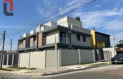 Sobrado com 3 dormitórios à venda, 150 m² por r$ 749.000,00 - fazendinha - curitiba/pr