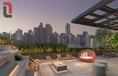 Apartamento com 1 quarto à venda, 34 m² por r$ 584.500 - batel - curitiba/pr