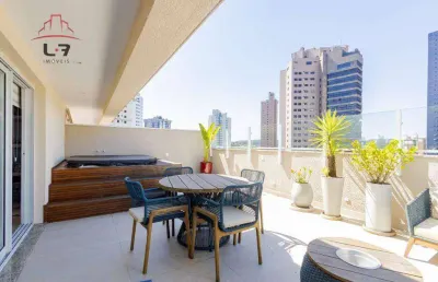 Cobertura com 4 quartos para alugar, 358 m² por r$ 16.236/mês - ecoville - curitiba/pr