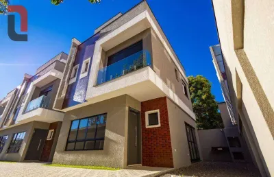 Sobrado com 3 dormitórios à venda, 126 m² por r$ 1.199.000,00 - agua verde - curitiba/pr