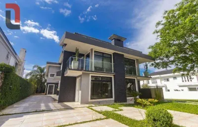 Casa com 5 quartos à venda, 580 m² por r$ 3.190.000 - loteamento alphaville graciosa - pinhais/pr