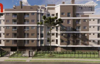 Apartamento com 1 quarto à venda, 46 m² por r$ 552.074 - campo comprido - curitiba/pr