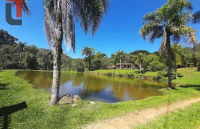 Chácara com 3 quartos, 720000 m² - venda por r$ 3.300.000 ou aluguel por r$ 13.000/mês - bateias - campo largo/pr