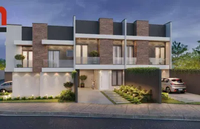 Sobrado com 3 quartos à venda, 88 m² por r$ 580.000 - campo comprido - curitiba/pr