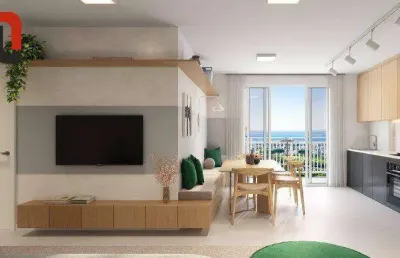 Apartamento com 2 dormitórios à venda, 51 m² por r$ 620.000,00 - armação - penha/sc